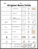 Origami Basic Folds Notes