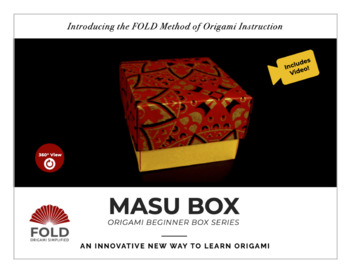 Preview of Origami Beginner Box Series: MASU BOX