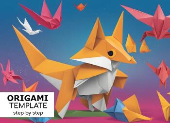 Preview of Origami Template: step and step