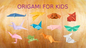 Preview of Origami for Kids