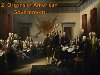 Preview of Origins of American Government (U.S. Government) Bundle with Video