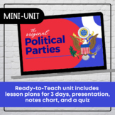 Original American Political Parties Mini-Unit - Ready to Teach!