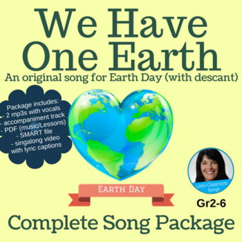 Preview of Original Song for Earth Day | "We Have One Earth" | Complete Song Package