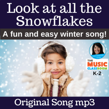 Preview of Winter Song | Snowflake Song | Holiday Program | Original Song mp3 Only