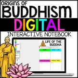 Origins of Buddhism Digital Interactive Notebook Google Drive