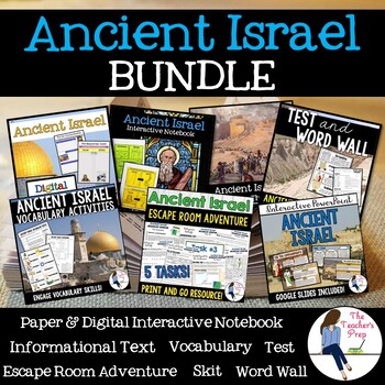 Preview of Ancient Israel Unit Bundle