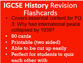 Origins of WWII: 1930s -  60 REVISION FLASHCARDS: IGCSE History