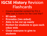 Origins of the Cold War - 60 REVISION FLASHCARDS: IGCSE History