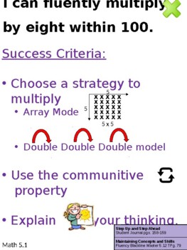 Preview of Origo Module 5 Targets and Success Criteria