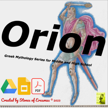 Preview of Orion the Hunter: Grade 7-12 Greek/Roman Mythology ELA