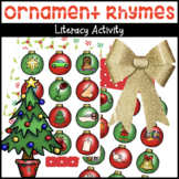 Ornament Rhymes Christmas Rhyming Pair Activity