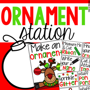 Preview of Ornament Station - Fun Holiday Party