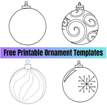 Preview of Ornament Template Craft