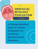 Orofacial Myology Evaluation