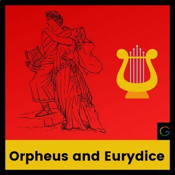 Preview of Orpheus and Eurydice, Greek Myth, Ancient Greece, No Prep Lesson, Hadestown