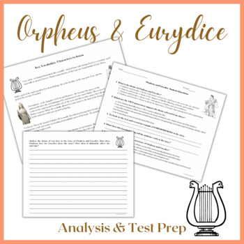 Preview of Orpheus and Eurydice Skills Based Assessments