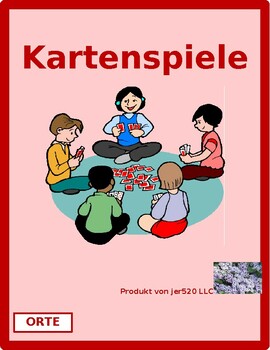 Preview of Orte (Places in German) Card Games