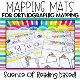 Orthographic Mapping Mats | K-1 Phonics Centers | Phonics Center