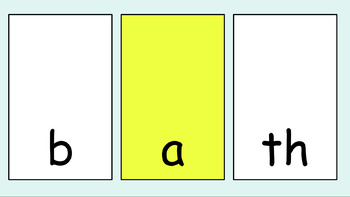 Preview of Orton Gillingham- 3 Part Drill, A-Z and digraph "th"
