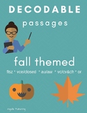 Orton-Gillingham: 5 Fall Decodable Passages