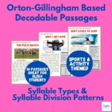Orton-Gillingham Based Decodable Passages: Syllable Types 