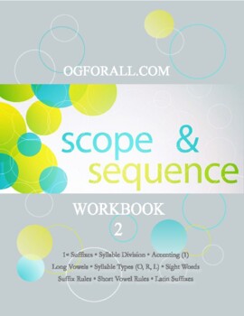 Preview of Orton Gillingham Based: Scope & Sequence Book 2