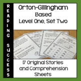 Orton-Gillingham Based Stories and Activities Level One, Set Two