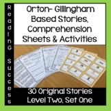 Orton-Gillingham Based Stories and Activities Level Two, Set One