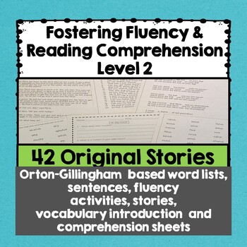 Preview of Fostering Fluency Level Two: Orton-Gillingham Based