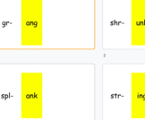 Orton-Gillingham Blending Board Slideshow (-ng and -nk)