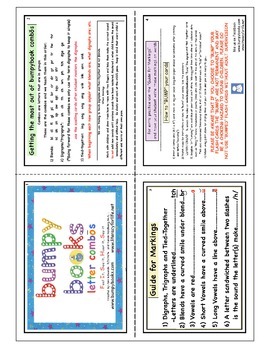 Preview of Orton-Gillingham BumpyBooks Flash Cards-Series 2 Digraphs