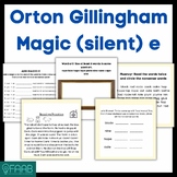 Orton Gillingham, CVCe Lesson Independent Work Packet, gre