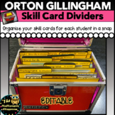 Orton-Gillingham Card Dividers