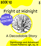 Orton-Gillingham Decodable Book 40: igh/ey/ie