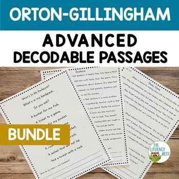 Preview of Orton-Gillingham Decodable Text for older students