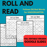 Orton Gillingham - FULL VERSION OG Roll and Read - Kindergarten