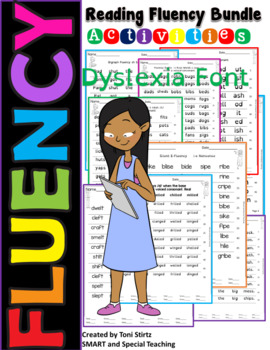 Preview of Orton Gillingham Fluency Bundle RTI Intervention Level 1