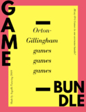 Science of Reading - Orton-Gillingham - Game & Activity Bundle