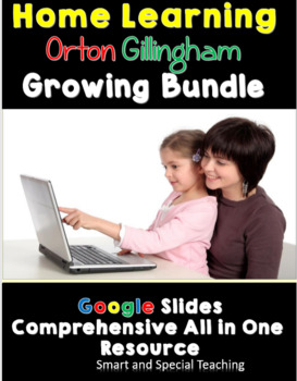 Preview of Orton Gillingham Home Learning Bundle Levels 1 - 5