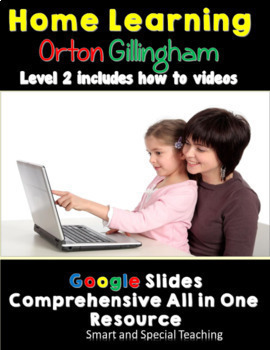 Preview of Orton Gillingham Home Learning Level 2 Homeschool Dyslexia