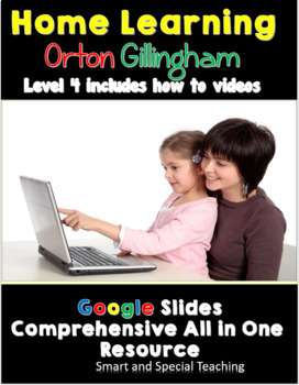 Preview of Orton Gillingham Home Learning Level 4 Homeschool Dyslexia