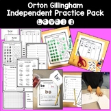 Orton Gillingham Independent Practice Activities: Level 1 