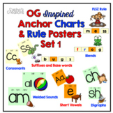 Spelling Rule Posters Orton-Gillingham Inspired Structured