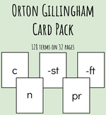 Orton Gillingham Lower Level Card Pack | 128 Graphemes/Phonemes