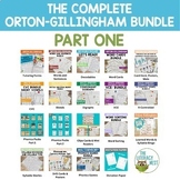 Orton-Gillingham Materials Complete O.G. Part One Bundle