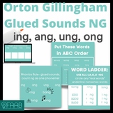 Orton Gillingham Phonics,  Glued Sounds-ng, For Older Lear