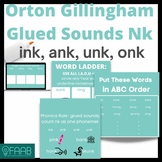 Orton Gillingham Phonics, Glued Sounds-nk, For Older Learn