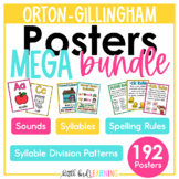 Orton-Gillingham Posters MEGA Bundle | Structured Literacy