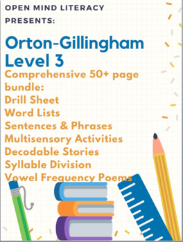 Preview of Orton-Gillingham Resources Level 3