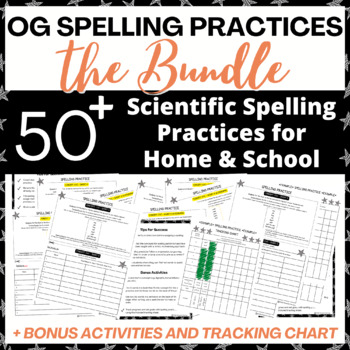 Preview of Orton Gillingham (Science of Reading) Spelling Practices Bundle